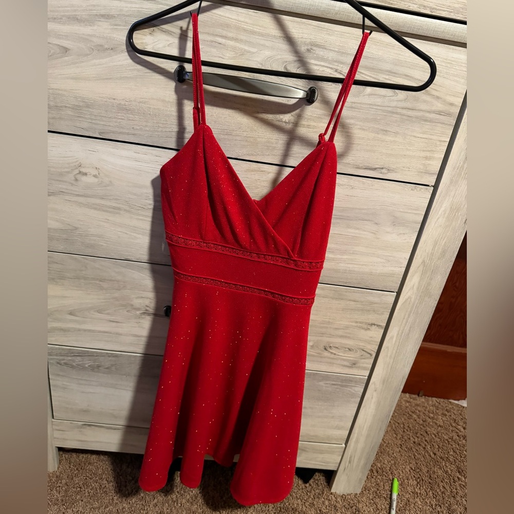 *ADD ME FOR FREE TO ANY ORDER $50+* TRIXXI Red Dress NWT